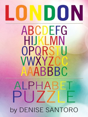 cover image of London Alphabet Puzzle